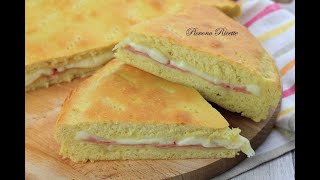 PIZZA RUSTICA con mortadella e caciocavallo  con un sofficissimo impasto a base di patate [upl. by Merwin]