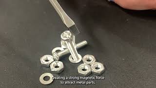 Controlling Magnetism with a Screwdriver MagnetizerDemagnetizer [upl. by Ajnos489]