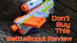 Honest Review Nerf Battlescout Modulus Gun  Camera [upl. by Aivatnuhs]