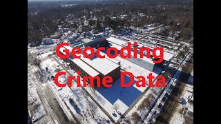 Geocoding Crime Data in Durham North Carolina Using ArcGIS Pro 33 [upl. by Drusus]