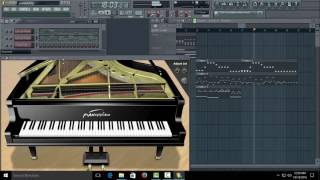 Faded REMAKE  Alan Walker tutorial FL Studio Pianissimo  Sylenth1 Plugin [upl. by Ximenez]