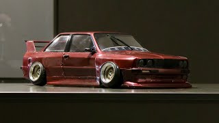 RC Drift APLASTICS LTO E30 BUILD [upl. by Irrot]