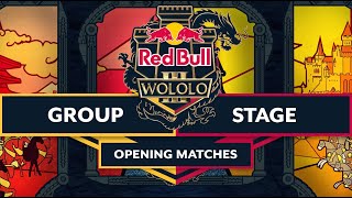 AOE 2 DE  REDBULL WOLOLO 3  GROUP STAGE Opening Matches [upl. by Nivahb]