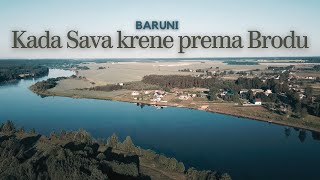 Baruni  Kada Sava krene prema Brodu Official lyric video [upl. by Vevay740]