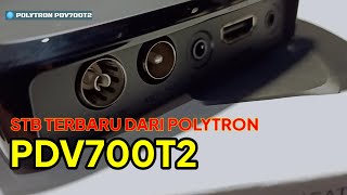 polytron pdv700t2 set top box terbaru dari polytron indonesia [upl. by Anilev]