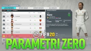 TOP PARAMETRI ZERO IN SCADENZA SU FIFA 20 UFFICIALE  FIFA 20 Carriera Allenatore [upl. by Albie23]