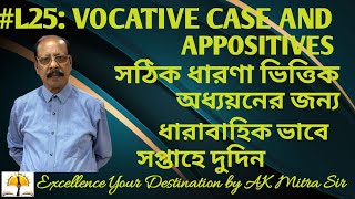 Vocative Case Noun Appositives Explanations With Examples Detailed Analysis [upl. by Deny]