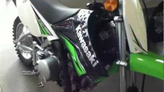 2010 Kawasaki KLX 110 review [upl. by Ahsaek]