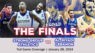 FINALS Full Game HD Coverage Strong Group Athletics SGA vs Al Riyadi Lebanon [upl. by Horst]