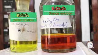 Dichromate Chromate ion equilibrium [upl. by Klinger]