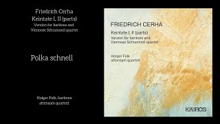 Friedrich Cerha Polka schnell Holger Falk attensam quartett [upl. by Enehs]