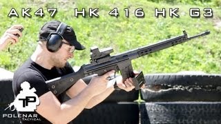 AK47 vs HK 416 vs HK G3 [upl. by Zabrine]