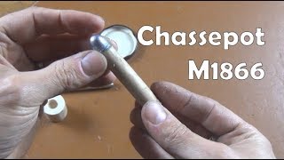 EASY VERSION M1866 Chassepot Paper Cartridges [upl. by Nlyak]