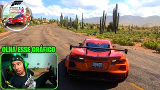 PIUZINHO JOGANDO FORZA COM VOLANTE [upl. by Ayyidas]