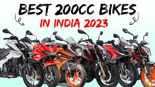 Best 200cc Bikes in India 2023  Best 200cc Bike 🔥 [upl. by Aivitnahs]