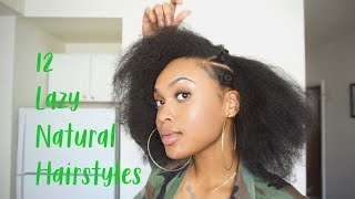 12 Blow Dried Hairstyles All 5 mins or less [upl. by Ayhdiv]