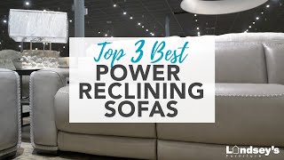 Top 3 Best Recliner Sofas Why You Should Choose a Power Sofa [upl. by Eanyl]