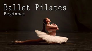 BALLET WORKOUT FOR BEGINNERS  At Home Pilates  Hannah Stevens Fitness [upl. by Indira895]