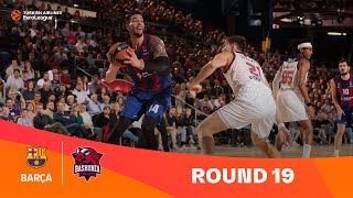 FC BarcelonaBaskonia VitoriaGasteiz  Round 19 Highlights  202324 Turkish Airlines EuroLeague [upl. by Hurlow76]