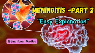 Meningitis  Part 2  CNS pathology  Robbins  emotionalmedico [upl. by Garibull]