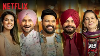 Navjot Singh Sidhu amp Harbhajan Singh Bring the PUNJAB Energy to The Great Indian Kapil Show [upl. by Bolton]