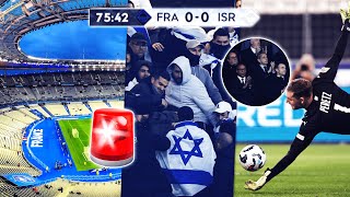 ÉNORMES ÉCHAUFFOURÉES EN TRIBUNES FRANCE 00 ISRAËL  GARDIEN SOLIDE MAIS LA QUALIF  bonus [upl. by Klara729]