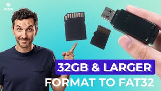 5 WAYS  How to Format SD Card to FAT32 Any Size  Convert NTFS to FAT32 without Data Loss [upl. by Bolten]