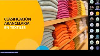 Webinar textiles pruebas de clasificación arancelaria  México 2024 [upl. by Ramled]