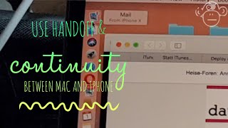 How to use Continuity Handoff to continue working on mac if started on iPhone or iPad amp vice versa [upl. by Ellenrahc38]