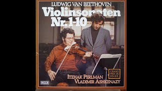 Vladimir AshkenazyItzhak Perlman Play Beethoven Violin Sonata quotkreutzerquot LP Version [upl. by Aicenert]