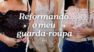 Reformando meu guardaroupa pt1 comprinhas [upl. by Anert]