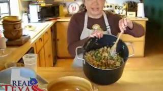 Real Texas Honey Cornbread Dressing [upl. by Elman]