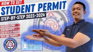 Paano Kumuha ng STUDENT LICENSE PERMIT sa LTO 2023  Qualifications  Requirements  Process  Fees [upl. by Atikim]