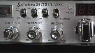 Cobra 25 LTD Classic  CB Radio Review [upl. by Savil]