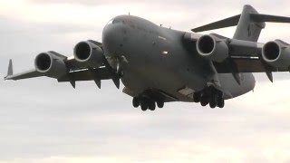 C17 and B52 at Avalon Airshow 2015 [upl. by Oleic]