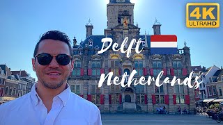 Delft Netherlands Complete Tour 4k [upl. by Loleta]