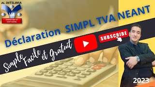 SIMPL TVA  DECLARATION TVA NEANT [upl. by Allisan]