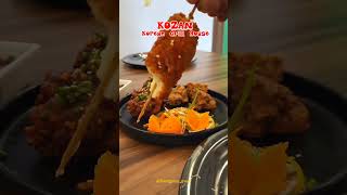 Korean Food Review  Korean Corn Dog amp Korean Chicken  Kozan Korean Grill House Restaurant Review 🍗 [upl. by Ater]