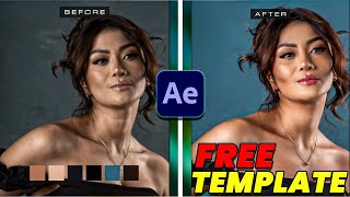 After Effect Before And After Template Tutorial  2024 [upl. by Sherrer]