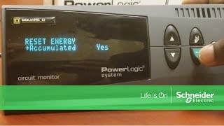 Resetting Energy Values on PowerLogic CM4000 Display  Schneider Electric Support [upl. by Weinert897]