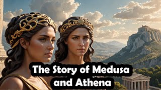 Medusa and Athena The Full Ancient Story  Greek Mythology Explained [upl. by Fanya]