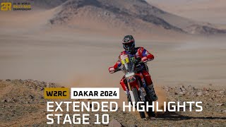 Extended Highlights  Stage 10  Dakar2024  W2RC [upl. by Holofernes698]