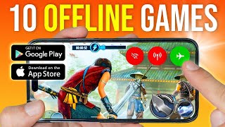 10 Best FREE Offline Games  iOS amp Android [upl. by Anoek605]