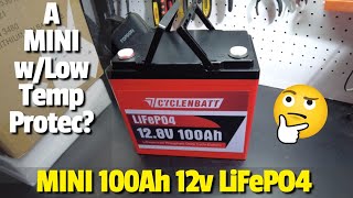 CYCLENBATT 12V 100Ah Mini LiFePO4 [upl. by Ahsille147]