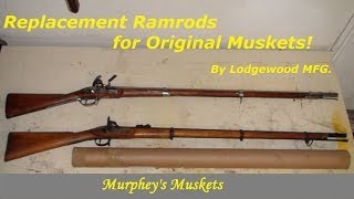 Replacement Ramrods for Original Muskets [upl. by Toy]