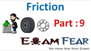 Physics Friction Part 9 Increasing amp Reducing Friction Class 8 VIII [upl. by Jaime]