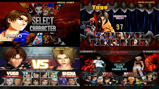 Bloody Roar Evolution of Select ScreenFinal Versions [upl. by Lhok]