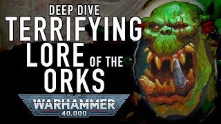 Ork Deep Dive The Insane Lore of the Orks in Warhammer 40K wh40k warhammer40k [upl. by Ranique]