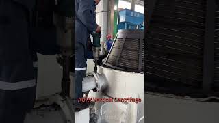 Vertical Centrifuge in coal washing plantTSX ScreenAURY China [upl. by Penman]