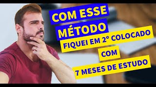 Como estudar para concurso público de forma SIMPLES fiquei em 2º na PRF [upl. by Assirem997]